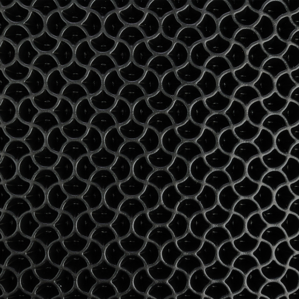 Коврик универсальный "Капелька" 58х73х1см, ЭВА, черный, арт.№ 462-016