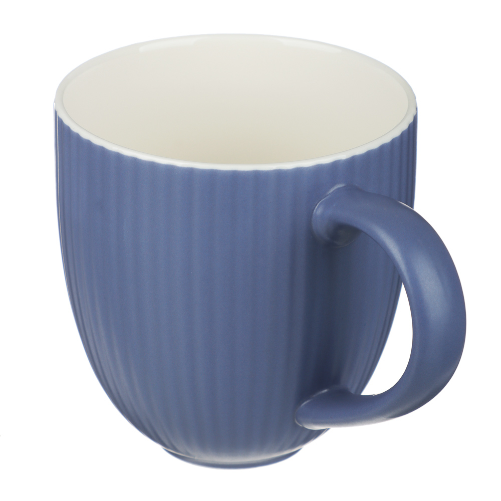 Кружка тм MILLIMI Пастель, 370мл, фарфор, 4 цвета, арт.№ 806-364