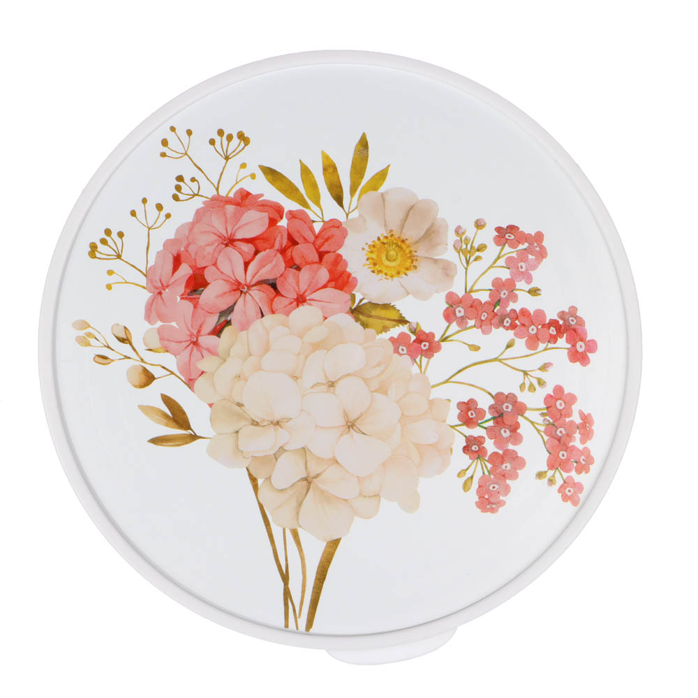 Миска с крышкой 3л Цветы, пластик, арт.№ 861-431