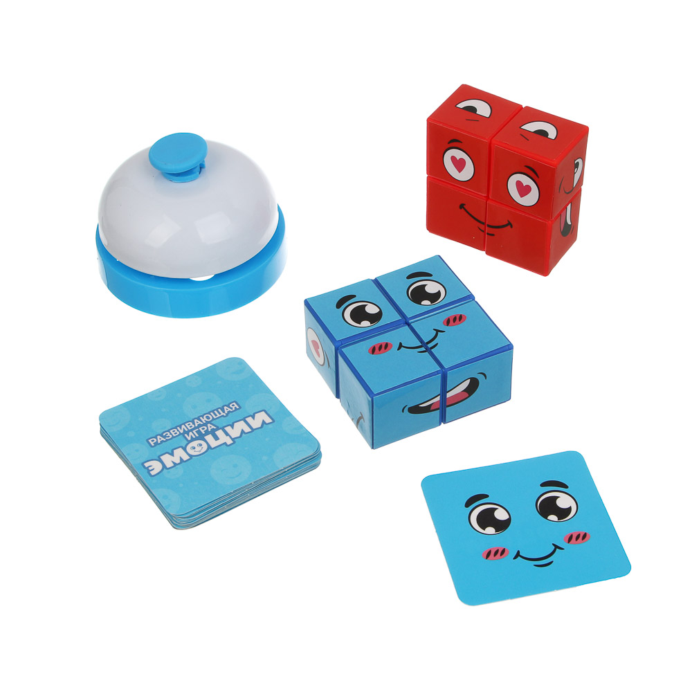 ИГРОЛЕНД Развивающая игра "Эмоции", PP, металл, 13х5,7х11см, арт.№ 262-547