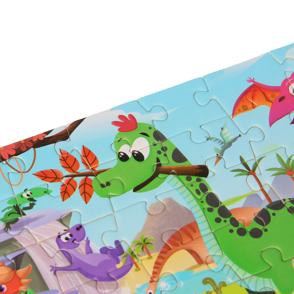 Пазл для малышей, картон, 64 элемента, 12х12х3,5см, арт.№ 262-548