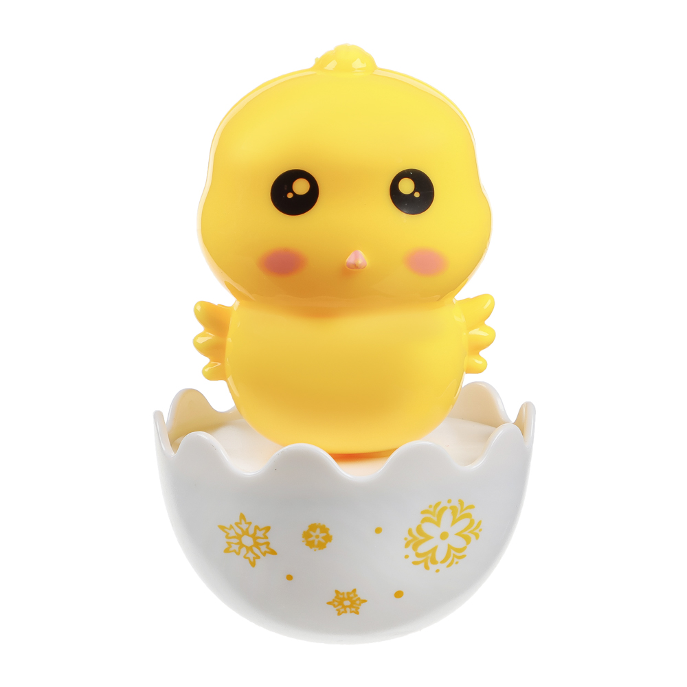 Развивающая игрушка Неваляшка "Животные", ИГРОЛЕНД, ABS, арт.№ 889-092