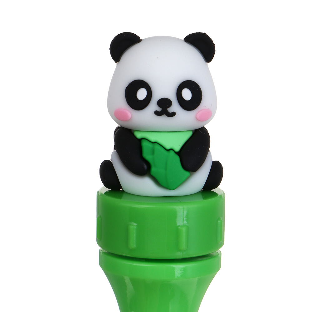 Ручка шариковая синяя, вертушка "Панда", 3 дизайна, арт.№ 591-271