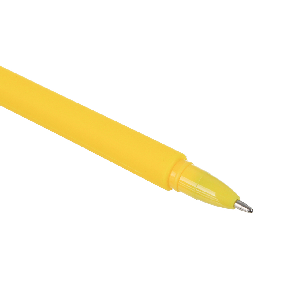 Ручка шариковая синяя, с наконечником в форме пчелки, гибкий корпус, 2 дизайна, шоу-бокс, арт.№ 591-274