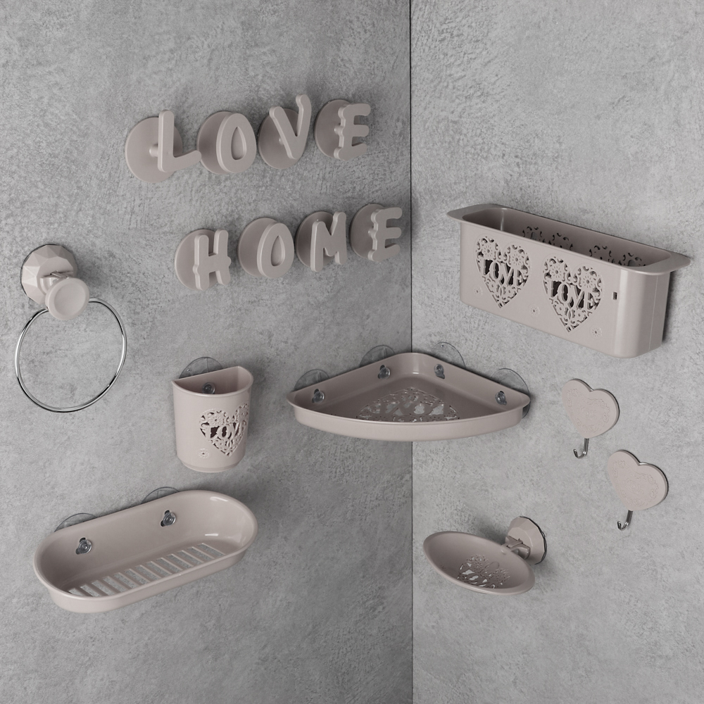 VETTA Love Держатель для туалетной бумаги с вакуумным креплением, 2 цвета, арт.№ 478-133