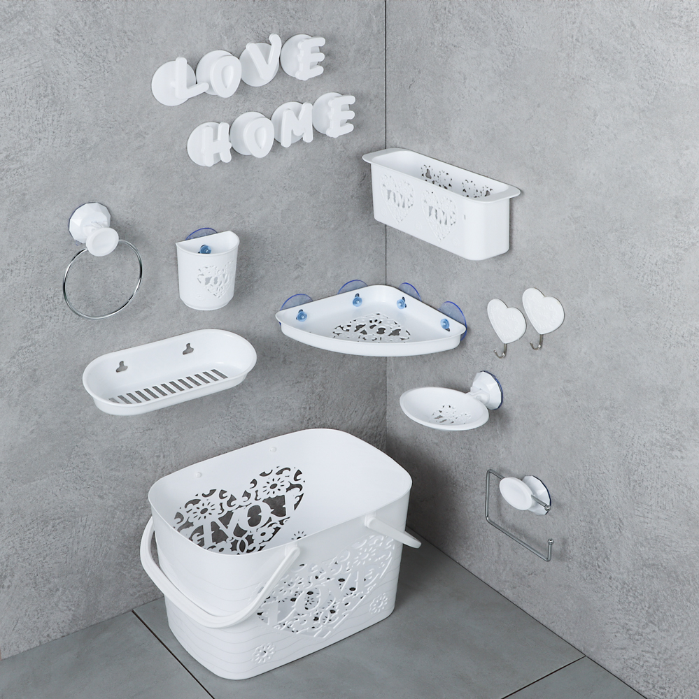 VETTA Love Держатель для туалетной бумаги с вакуумным креплением, 2 цвета, арт.№ 478-133