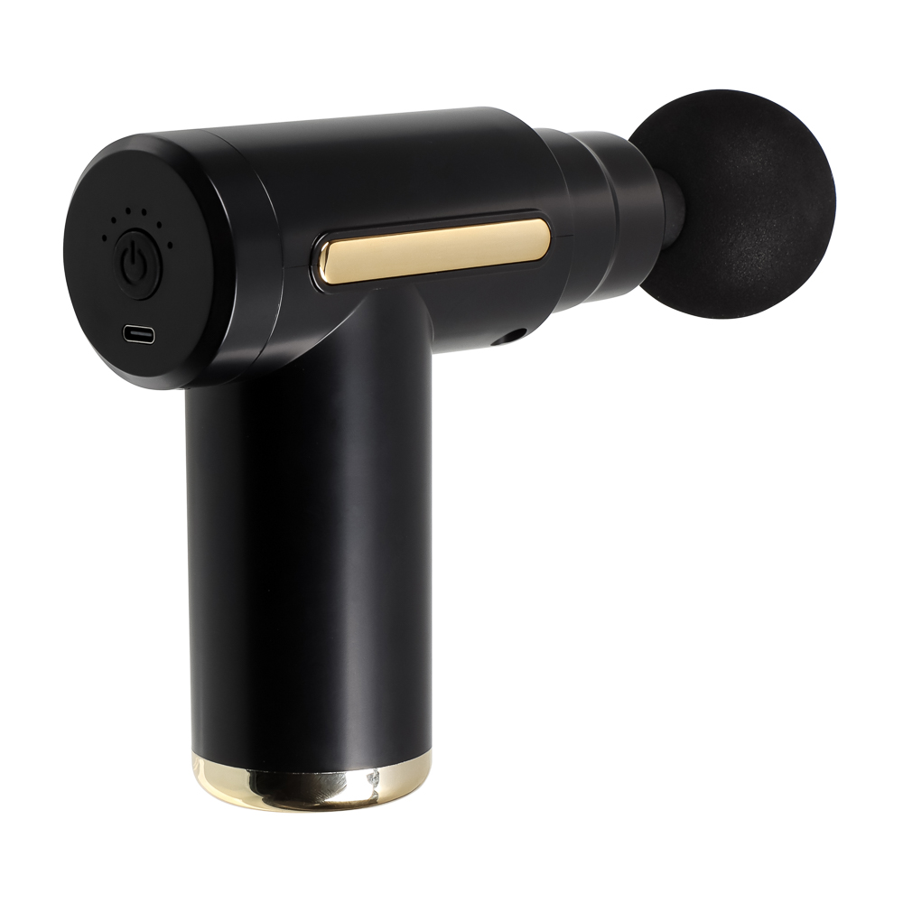 LEBEN Массажёр перкуссионный, 6 режимов, 1200мАч, чёрный, арт.№ 263-034