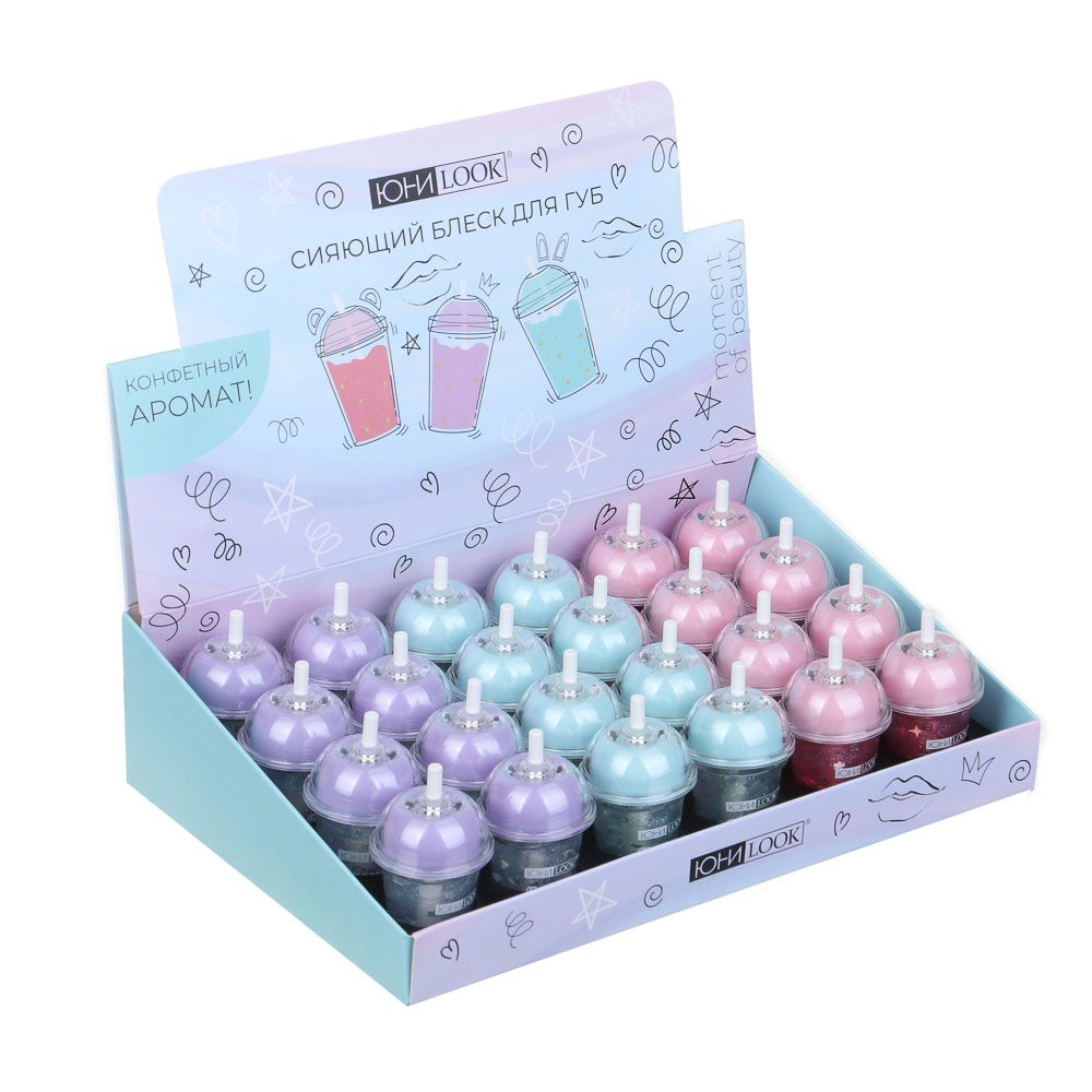 ЮНИLOOK Блеск для губ, 4,8мл, арт.№ 022-030