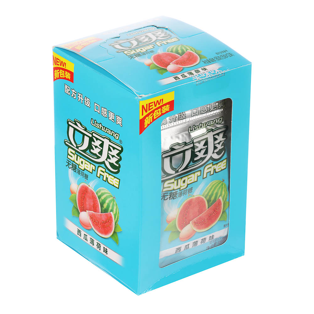 Драже холодок без сахара арбуз 15гр, арт.№ 347-444