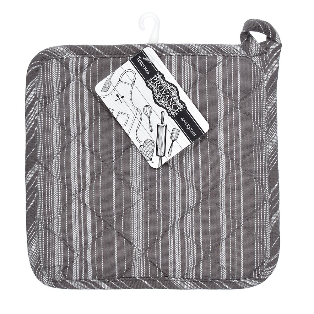 PROVANCE Корица Прихватка, 100% хлопок, 20х20см, 2 цвета, арт.№ 493-097