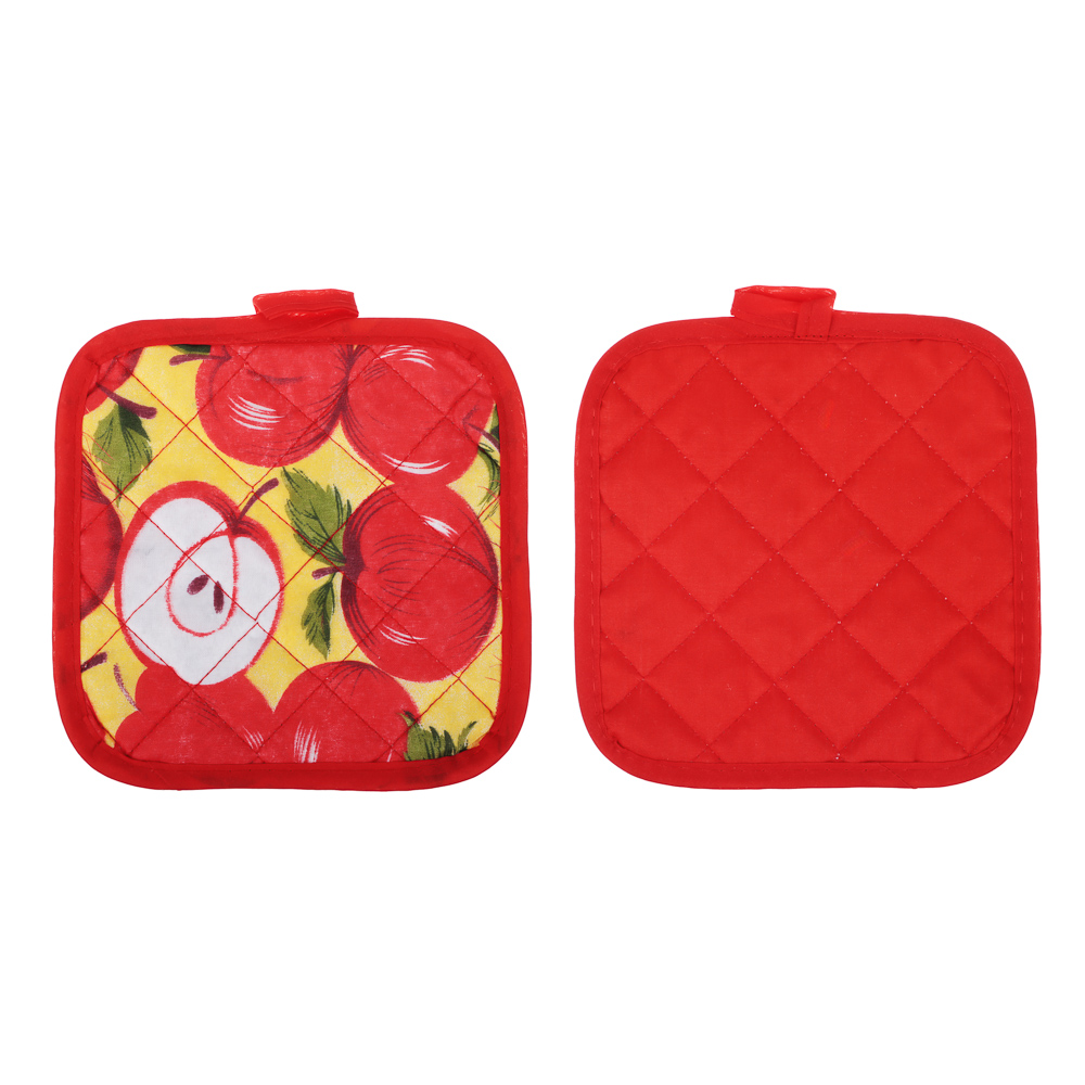 Прихватка, 100% полиэстер, 16,5х17см, 4 дизайна, арт.№ 493-093