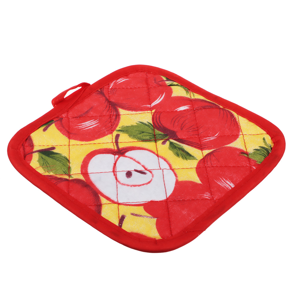 Прихватка, 100% полиэстер, 16,5х17см, 4 дизайна, арт.№ 493-093