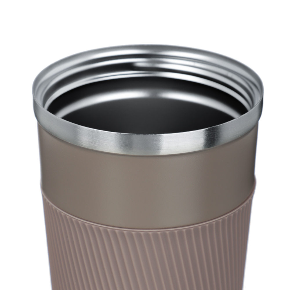 SATOSHI Кантри Термос-кружка 500мл, нерж.сталь, бежевый, арт.№ 841-893