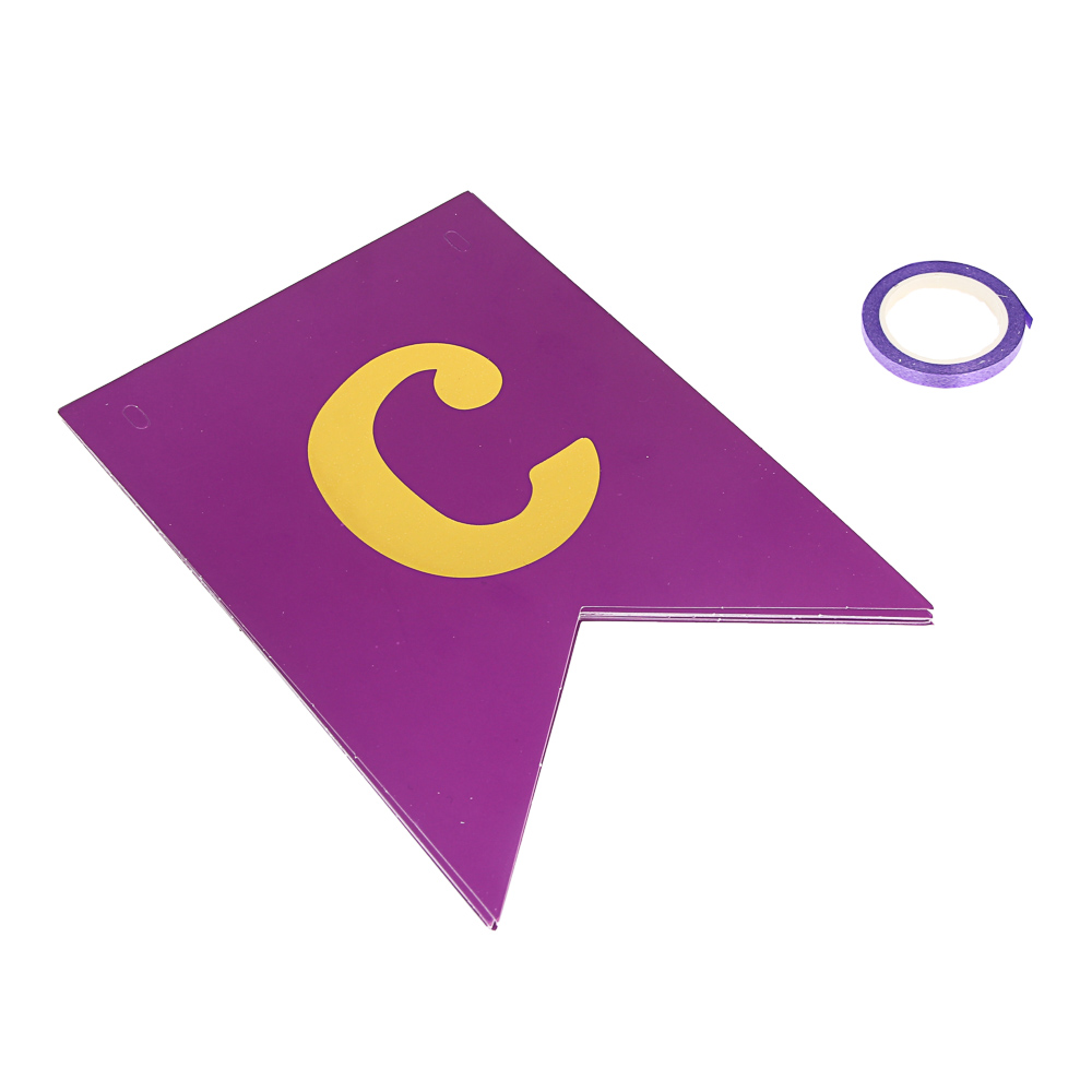 Растяжка тм Fntastic, фольгирование, картон, 126,5-172,5см, 3 цвета, арт.№ 521-101