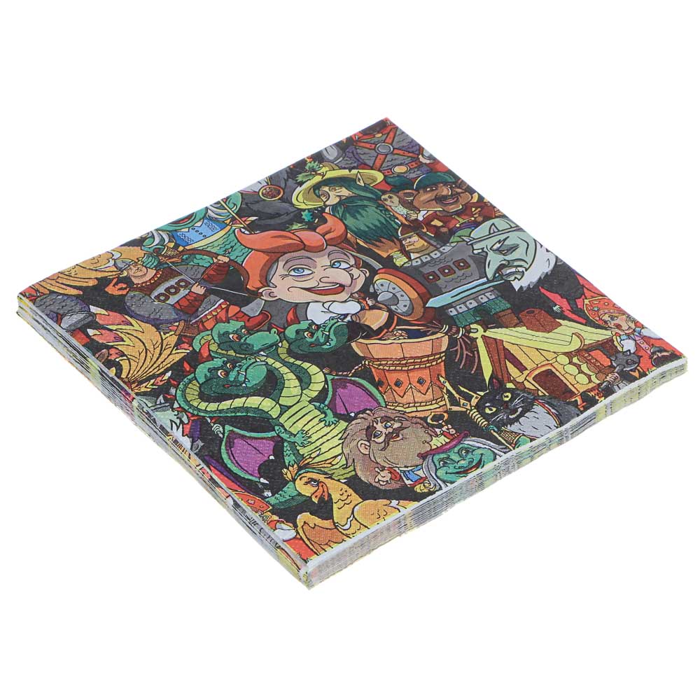 BY Сказки Салфетки бумажные 12шт, праздничные, 33х33см, арт.№ 530-232