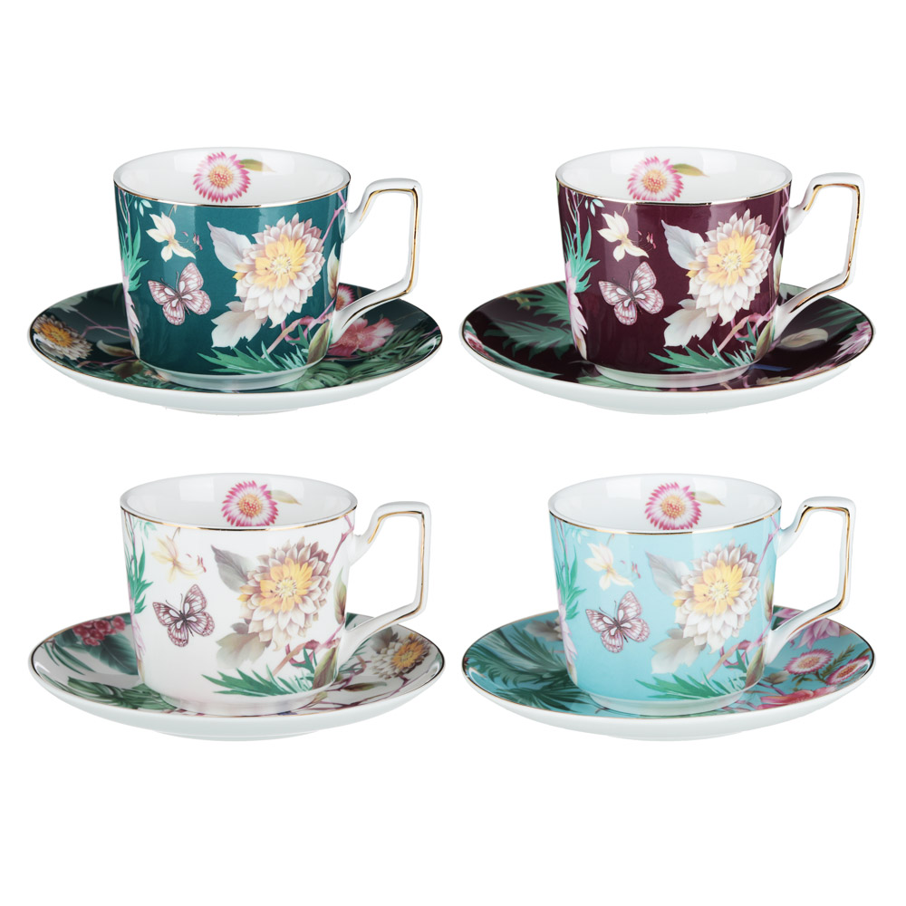 MILLIMI Сказка Набор чайный 2 пр., 260мл, 15см, костяной фарфор, 4 дизайна, арт.№ 802-079