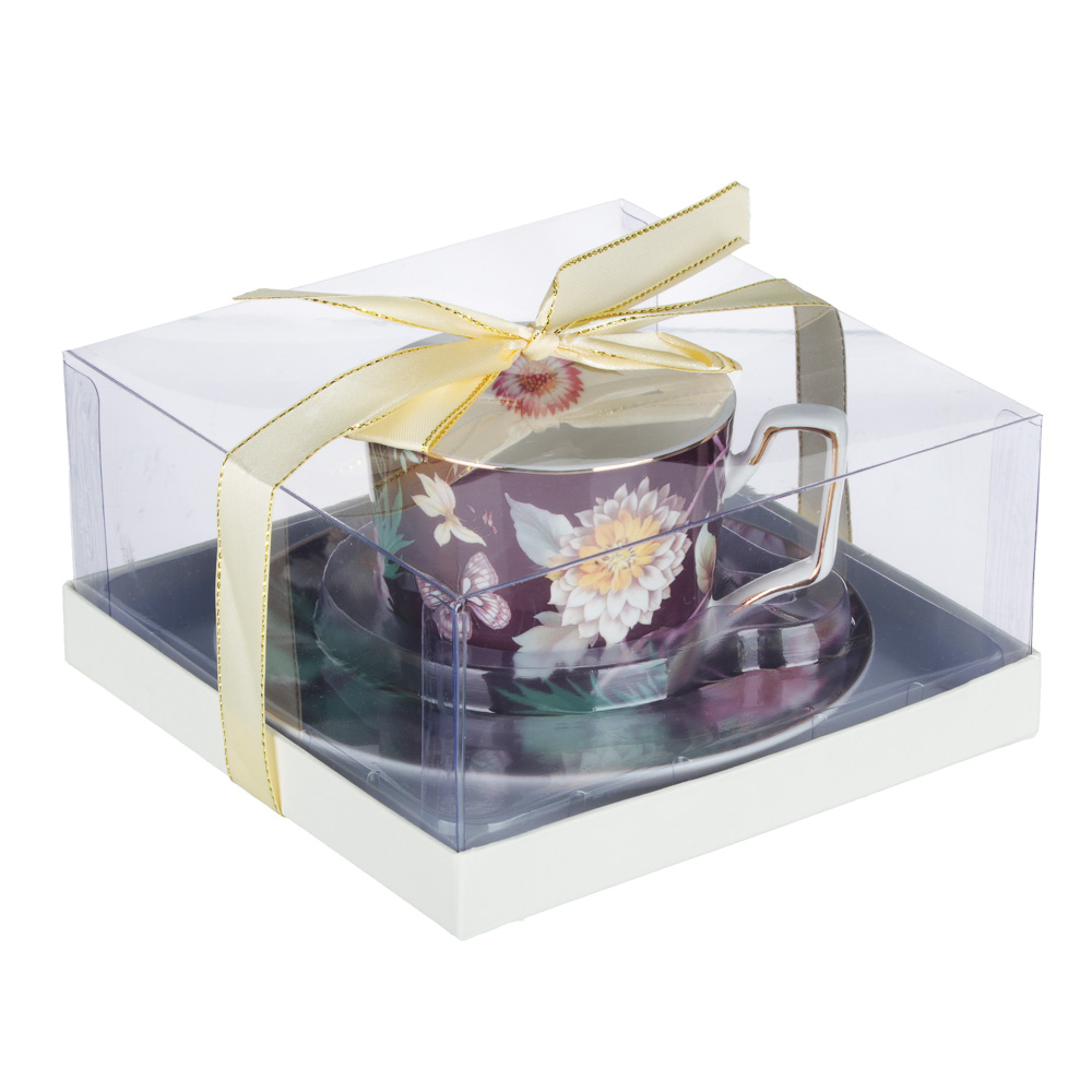 MILLIMI Сказка Набор чайный 2 пр., 260мл, 15см, костяной фарфор, 4 дизайна, арт.№ 802-079