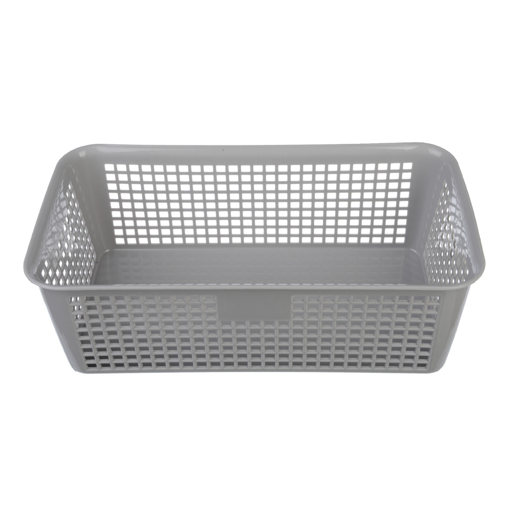 Блок для хранения мелочей "Корзина", 26x14x9см, пластик, 3 цвета, арт.3536, арт.№ 444-213