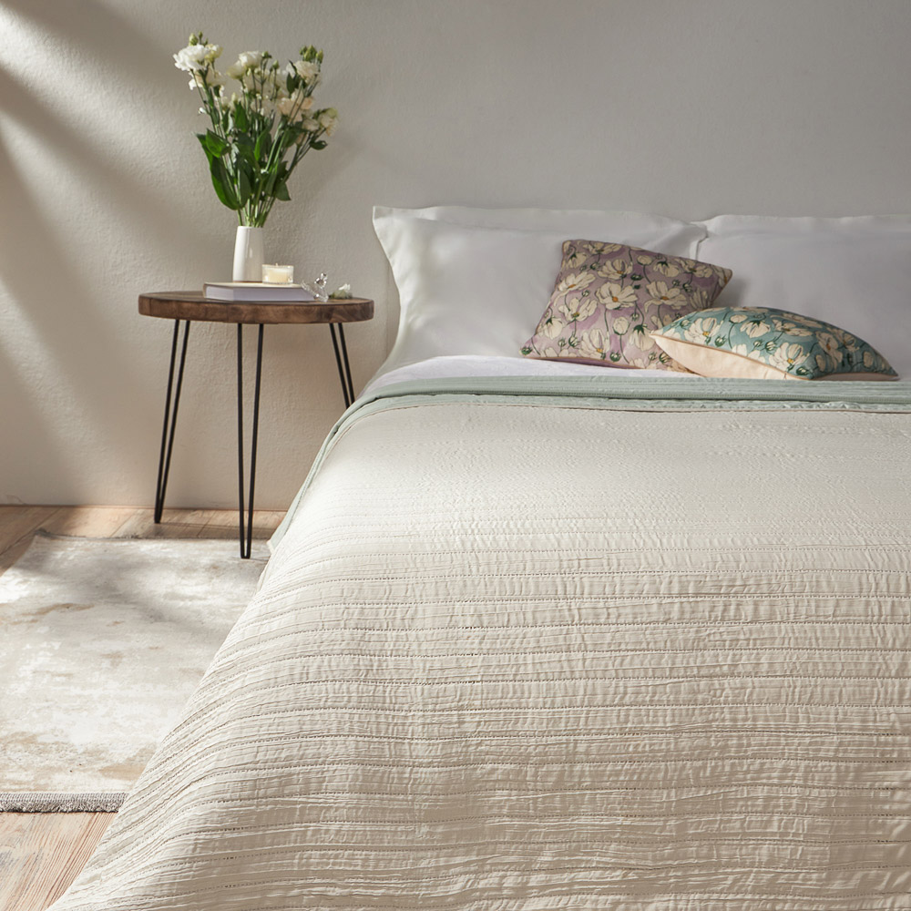 PROVANCE Дейзи Покрывало фактурное 200х220см, 100% полиэстер, 2 цвета, арт.№ 488-128