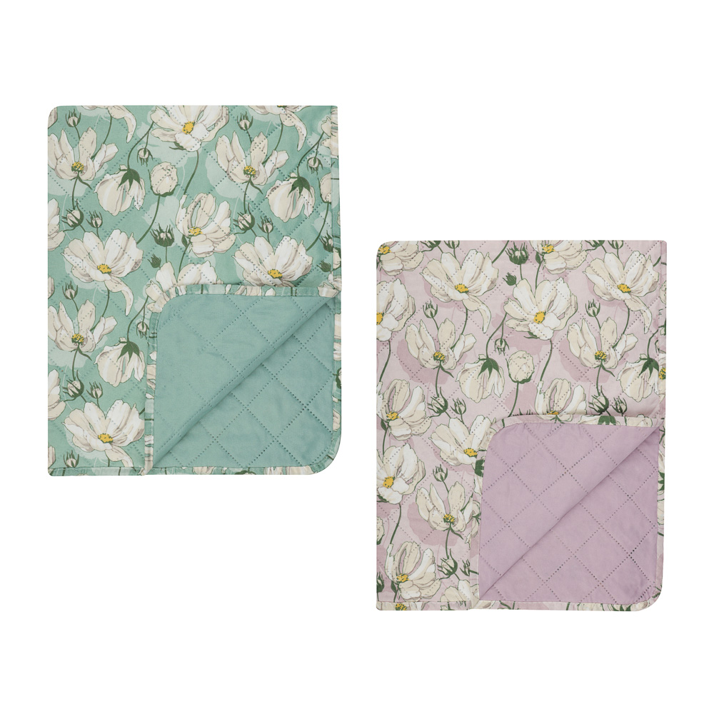 PROVANCE Дейзи Покрывало стеганое 180х200см, 100% полиэстер, 2 дизайна, арт.№ 488-129