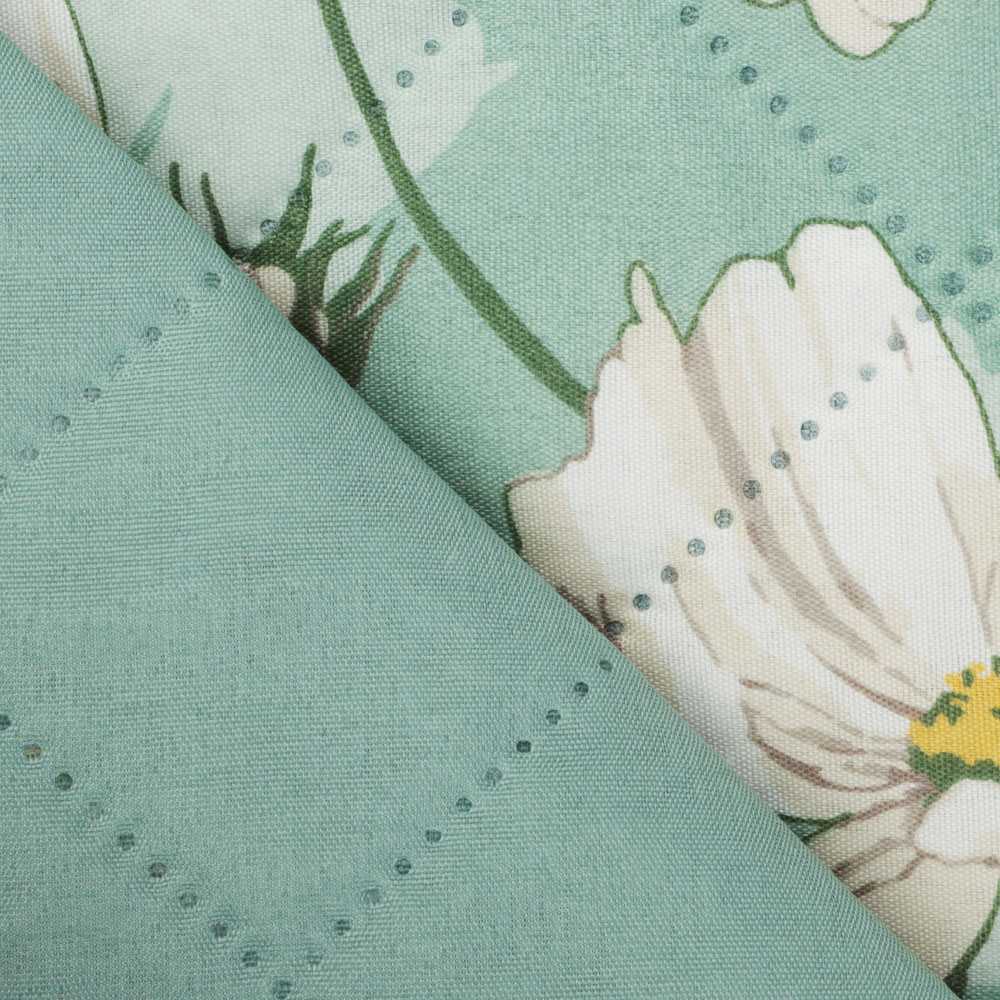 PROVANCE Дейзи Покрывало стеганое 180х200см, 100% полиэстер, 2 дизайна, арт.№ 488-129