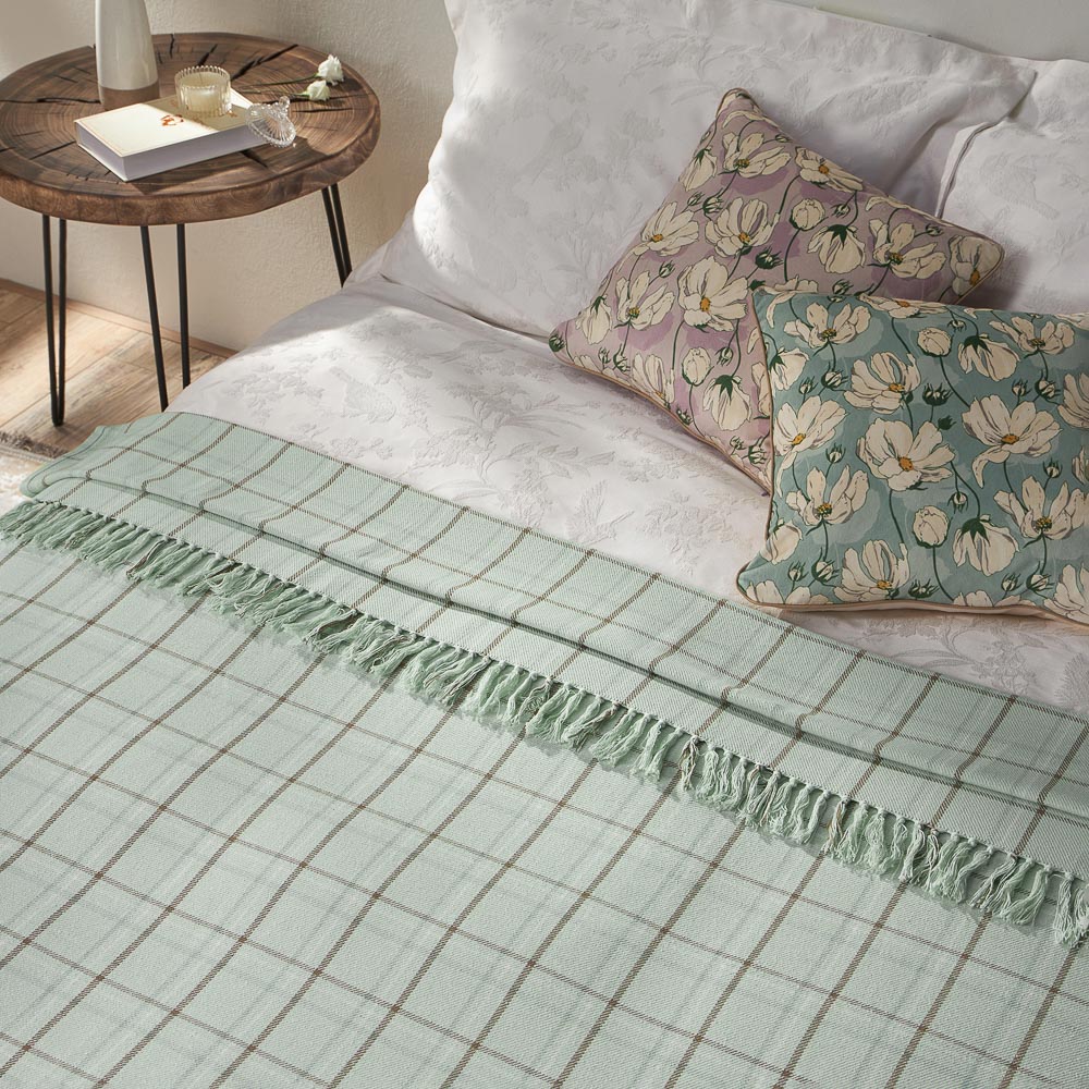 PROVANCE Дейзи Покрывало 180х200см, 100% хлопок, 2 дизайна, арт.№ 488-130