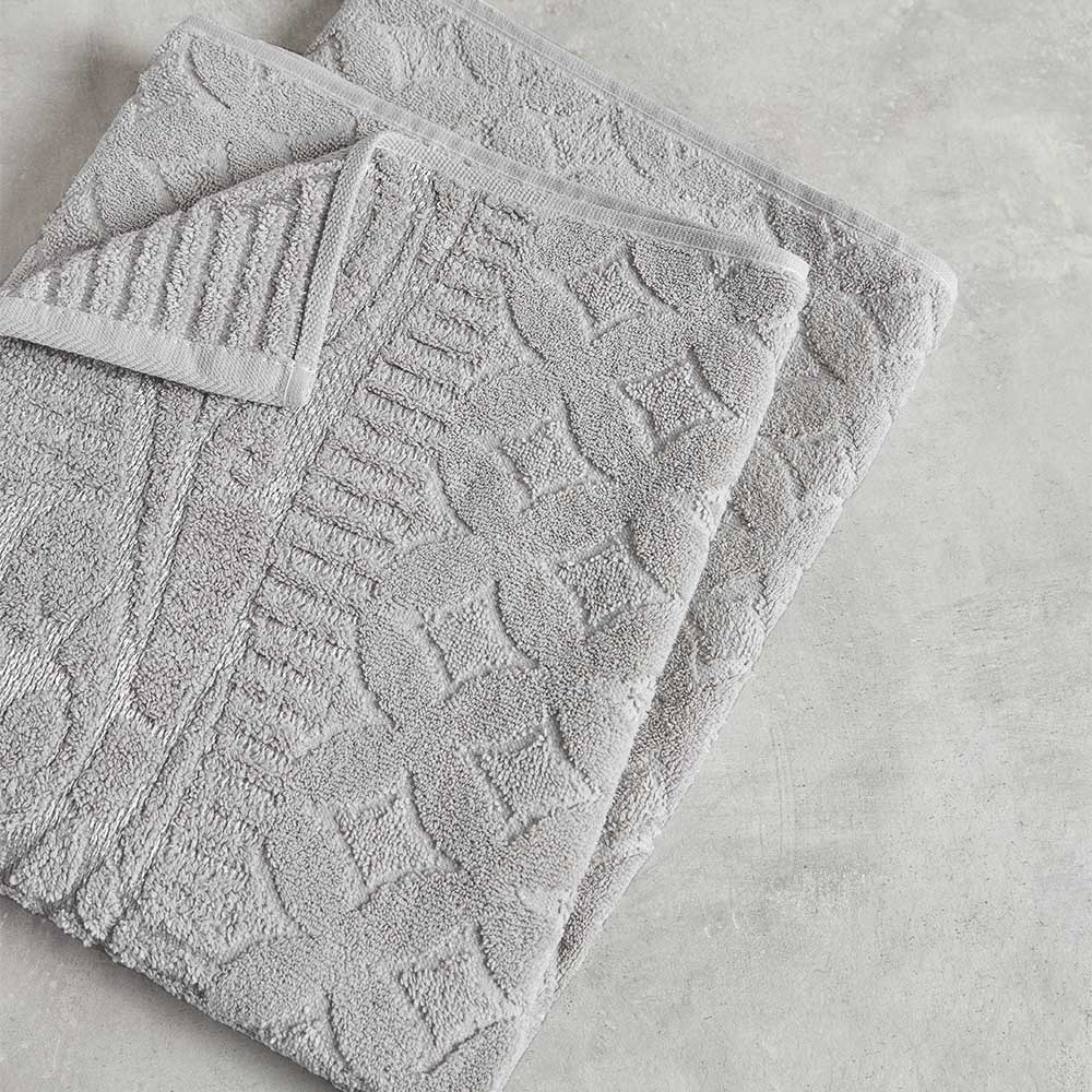 PROVANCE Фрэя Полотенце махровое, 100% хлопок, 70х130см, 465гр/м, серый, арт.№ 484-157