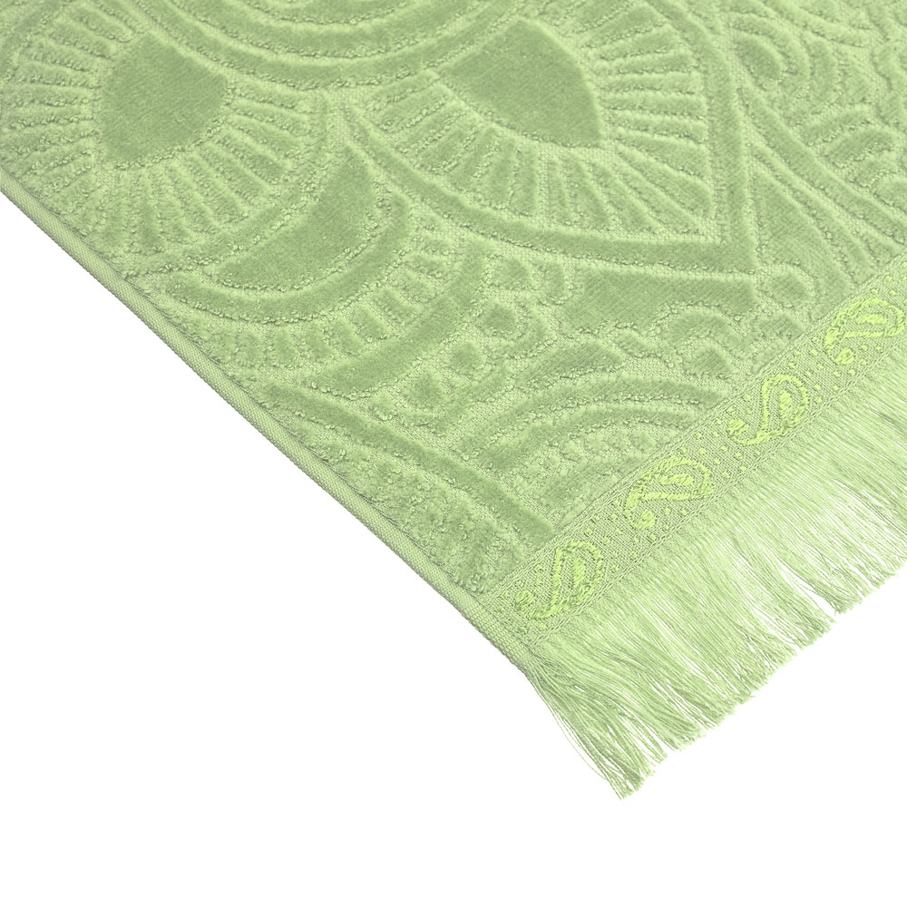 PROVANCE Эвкалипт Полотенце махровое, 100% хлопок, 30х50см, 450гр/м, зеленый, арт.№ 484-158