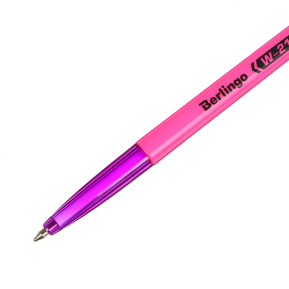 Ручка шариковая "W-219 Колор" синяя, 0,7мм, пластик, 4 цвета корпуса, CBp_70912, арт.№ 627-126