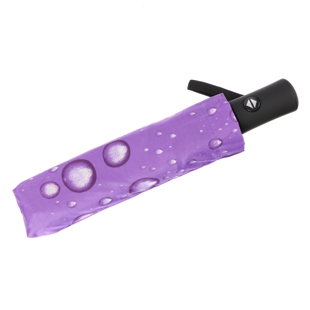 Зонт универсальный, автомат, металл, пластик, эпонж, d96см, 8 спиц, 4 цвета, А2024-2, арт.№ 302-018