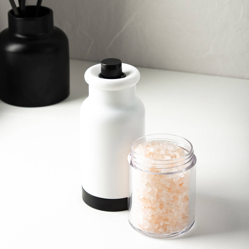 SATOSHI Мельница для специй электрическая, гравитационная 18,5см, пластик/акрил, арт.№ 827-112